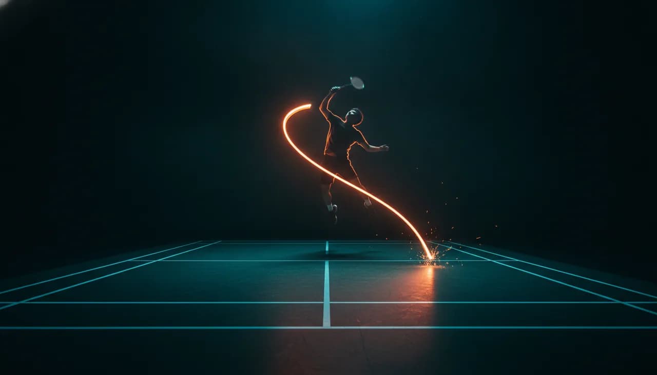 Photographie d'illustration pour l'article : Mal de dos au badminton : lombaires, smash et gainage