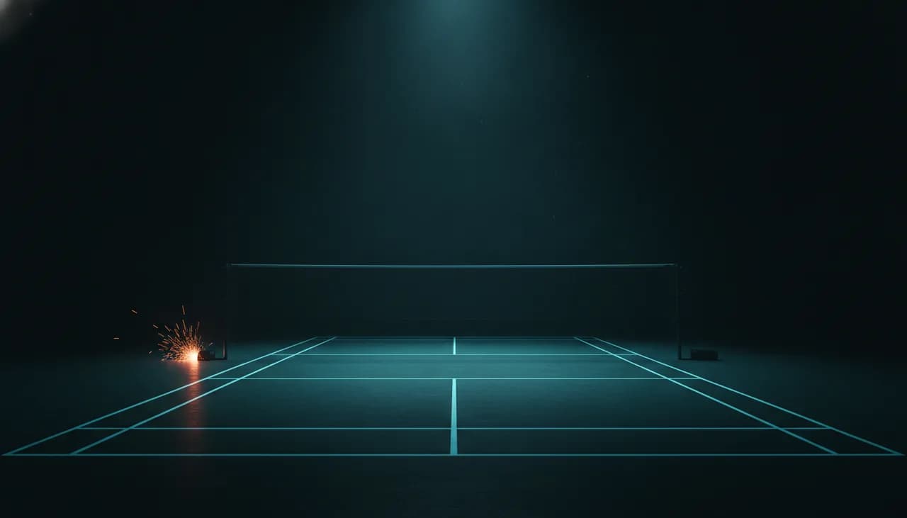 Photographie d'illustration pour l'article : Dégagement au badminton : la base du fond de court