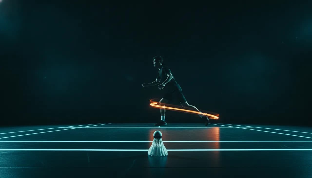 Photographie d'illustration pour l'article : Shadow badminton : progresser sans volant ni partenaire