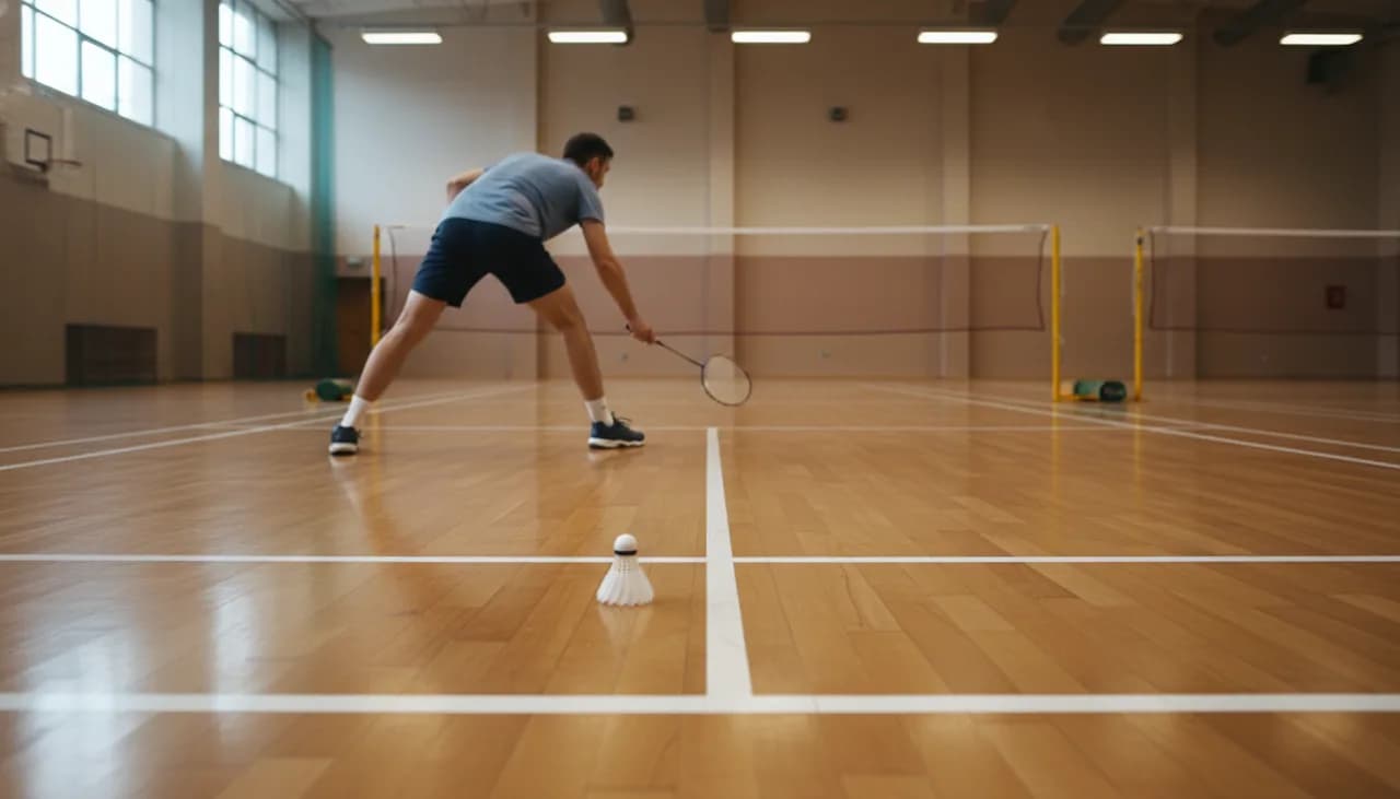 Photographie d'illustration pour l'article : Étirements badminton : récupération, souplesse et routine post-match